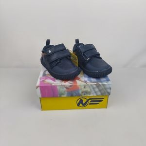 Naturino express navy  blue water resistant Boy Shoes size 8 new‎ with box